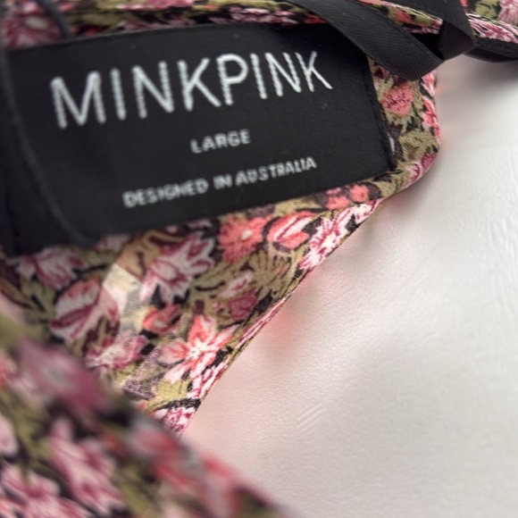 MINKPINK Safi Mini Dress in Multi Large - Picture 12 of 15